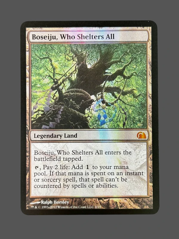 Boseiju, Who Shelters All Vault Foil MTG Proxy | Magic 2012