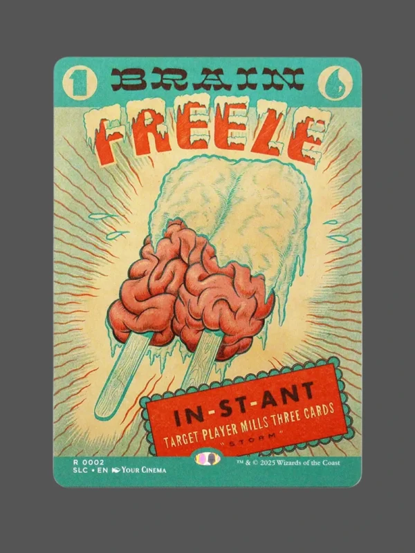 Brain Freeze Holo MTG Proxy | Your Cinema
