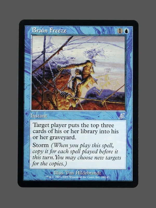 Brain Freeze Regular MTG Proxy | Saviors of Kamigawa