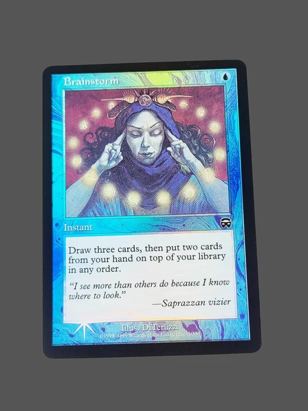 Brainstorm Foil MTG Proxy | Mercadian Masques
