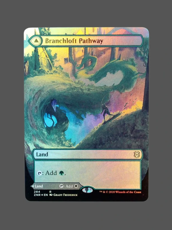 Branchloft Pathway Foil MTG Proxy | Zendikar Rising