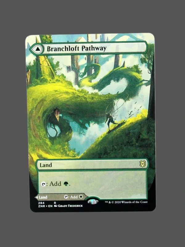Branchloft Pathway Holo MTG Proxy | Zendikar Rising