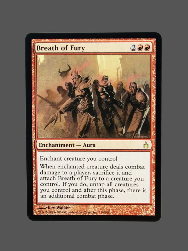Breath of Fury Regular MTG Proxy | Onslaught