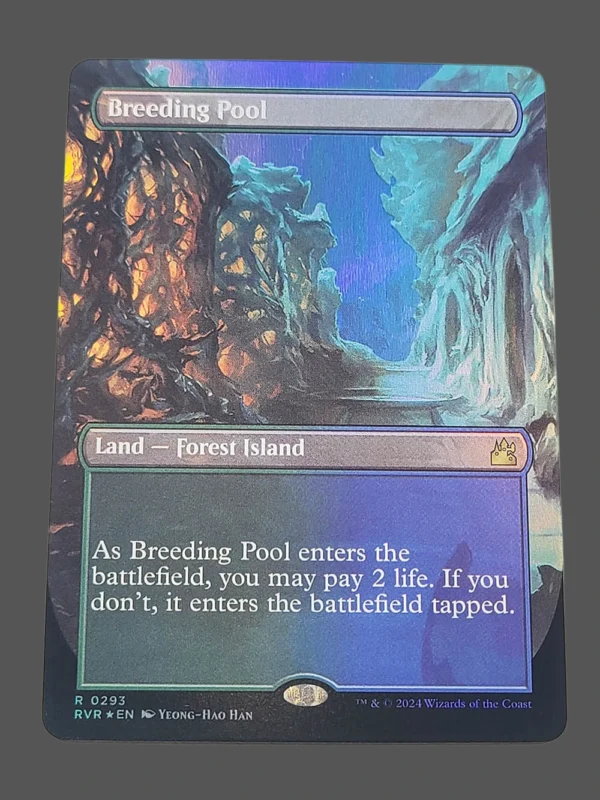 Breeding Pool Foil MTG Proxy | Rivals of Ixalan