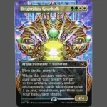 Brightglass Gearhulk Holo MTG Proxy | Dominaria United