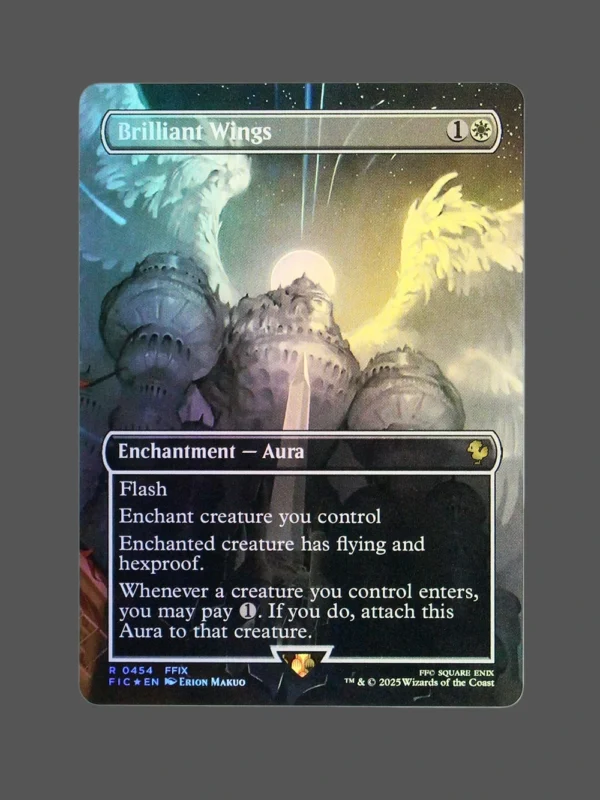 Brilliant Wings Foil MTG Proxy | Foundations
