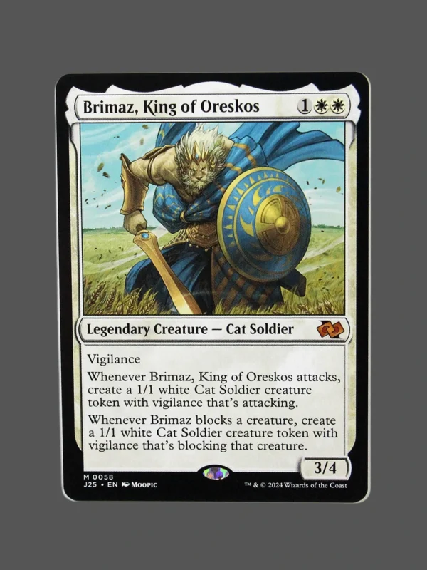Brimaz, King of Oreskos Holo MTG Proxy | Jumpstart 2025