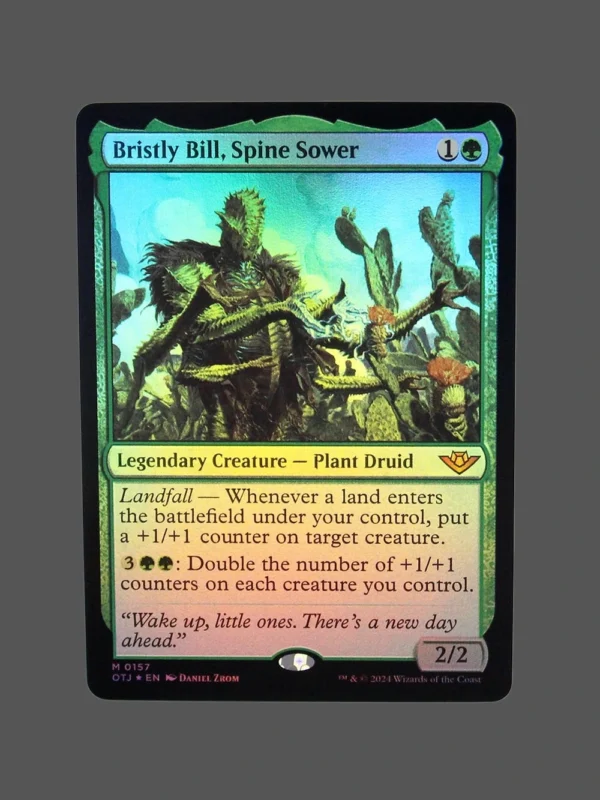 Bristly Bill, Spine Sower Foil MTG Proxy | Outlaws of Thunder Junction