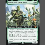 Bristly Bill, Spine Sower Holo MTG Proxy | Outlaws of Thunder Junction