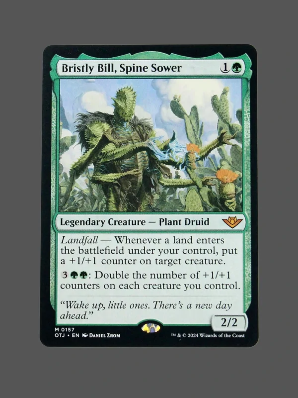 Bristly Bill, Spine Sower Holo MTG Proxy | Outlaws of Thunder Junction