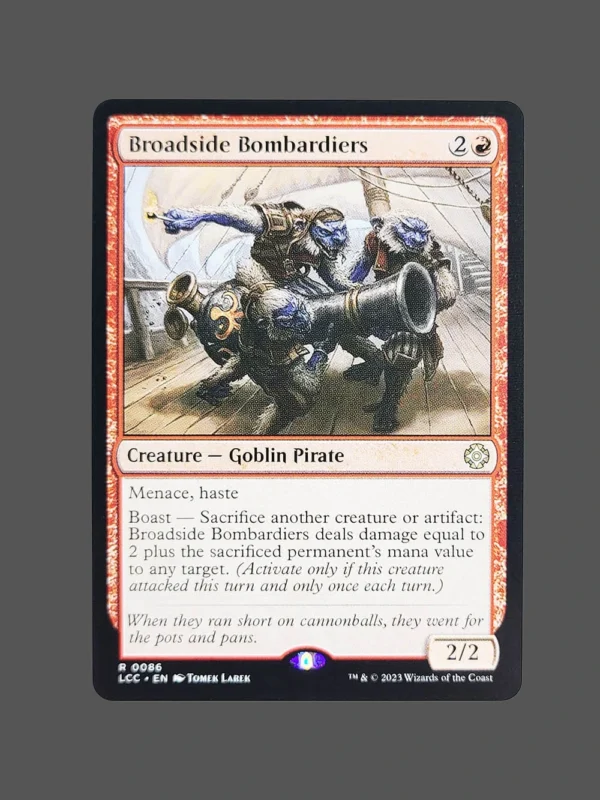 Broadside Bombardiers Holo MTG Proxy | Lost Caverns of Ixalan