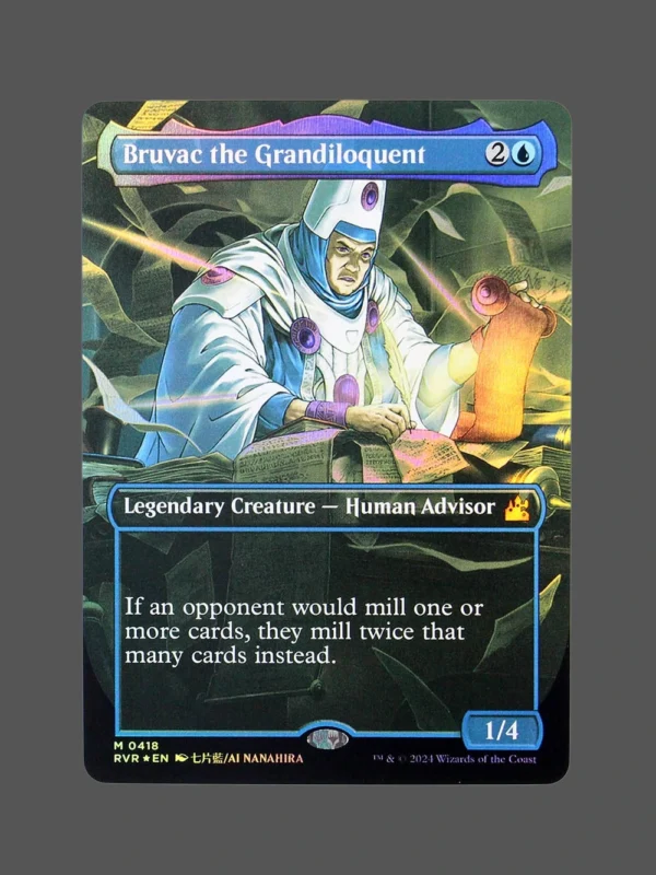 Brurvac the Grandiloquent Foil MTG Proxy | Ravnica Remastered