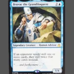 Bruvac the Grandiloquent Holo MTG Proxy | Rivals of Ixalan