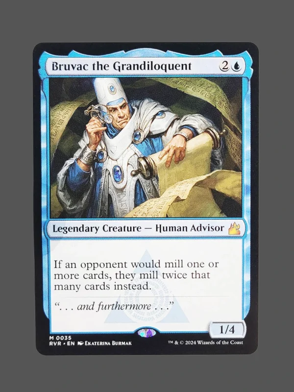 Bruvac the Grandiloquent Holo MTG Proxy | Rivals of Ixalan