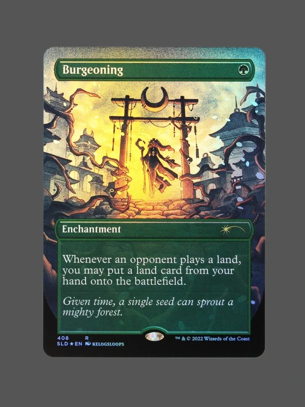 Burgeoning Foil MTG Proxy | Streets of New Capenna