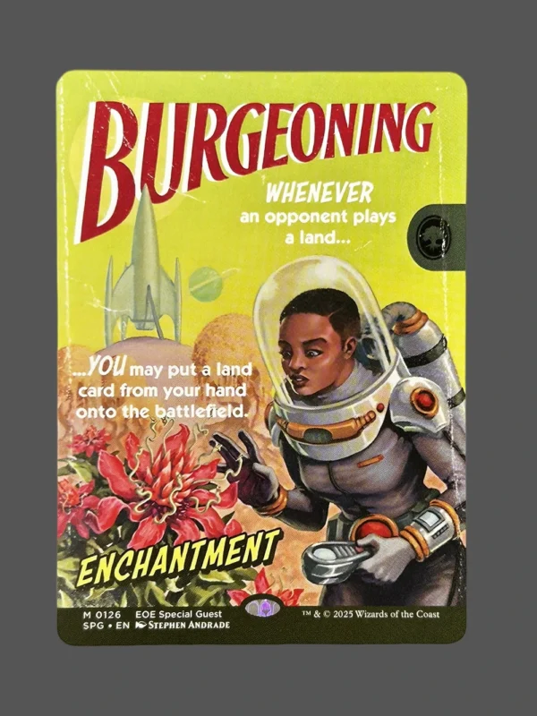 Burgeoning Holo MTG Proxy | EOE Special Guest