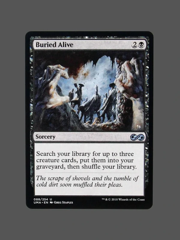 Buried Alive Regular MTG Proxy | Ultimate Masters