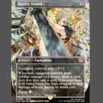 Buster Sword Holo MTG Proxy | Final Fantasy