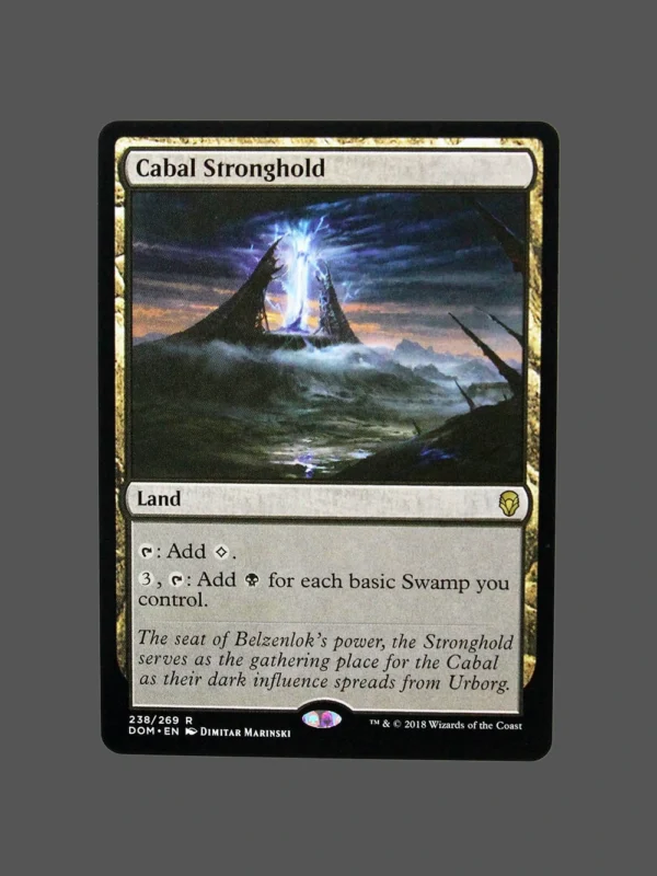 Cabal Stronghold Holo MTG Proxy | Dominaria
