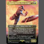 Captain America, First Avenger Holo MTG Proxy | Secret Lairs