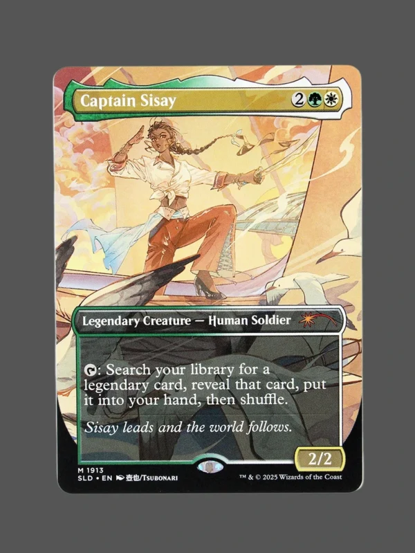Captain Sisay Holo MTG Proxy | Streets of New Capenna