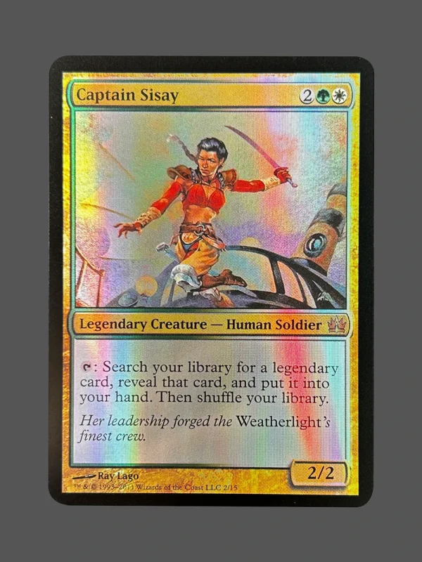 Captain Sisay Vault Foil MTG Proxy | Weatherlight