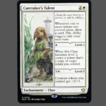 Caretaker's Talent Holo MTG Proxy | The Lost Caverns of Ixalan