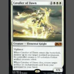 Cavalier of Dawn Holo MTG Proxy | Core Set 2020