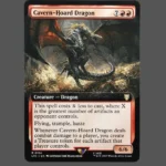 Cavern-Hoard Dragon Holo MTG Proxy | Lost Caverns of Ixalan
