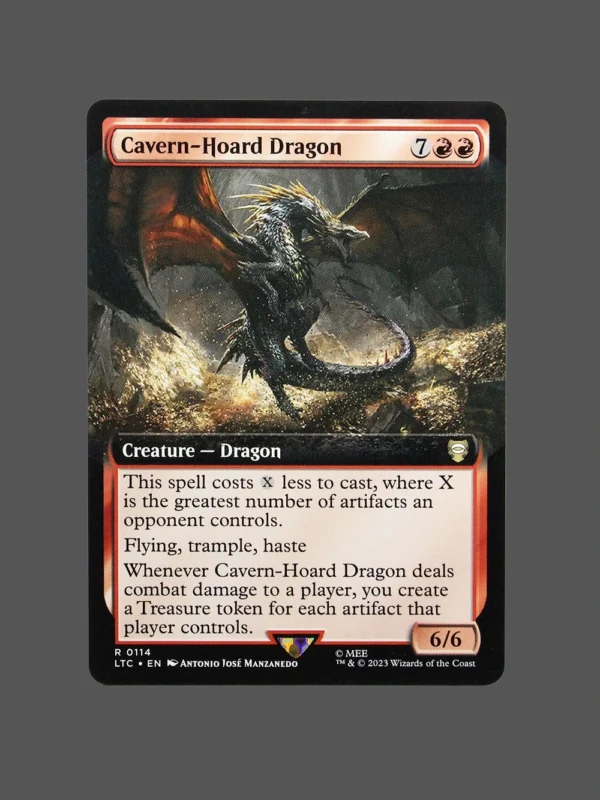 Cavern-Hoard Dragon Holo MTG Proxy | Lost Caverns of Ixalan