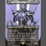 Cecil, Dark Knight Holo MTG Proxy | Final Fantasy IV