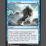 Chain of Vapor Regular MTG Proxy | Conspiracy: Take the Crown