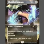 Chancla relámpago Holo MTG Proxy | Streets of New Capenna