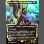 Chatterfang, Squirrel General Foil MTG Proxy | Bloomburrow