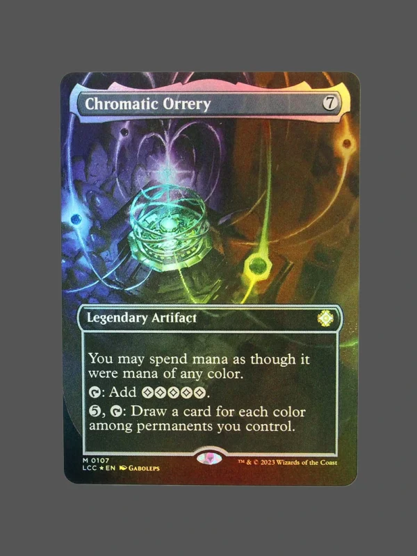 Chromatic Orrery Foil MTG Proxy | Masters 25