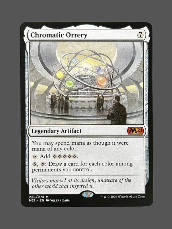 Chromatic Orrery Holo MTG Proxy | Core Set 2021