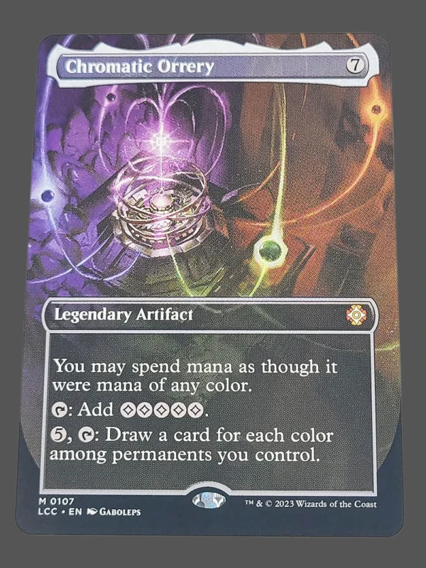 Chromatic Orrery Holo MTG Proxy | LCC