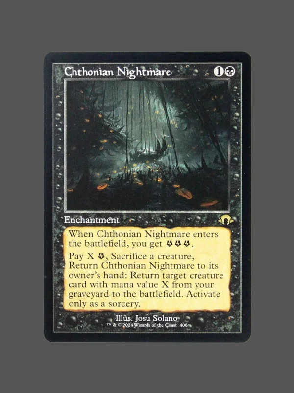 Chthonian Nightmare Regular MTG Proxy | The Lost Caverns of Ixalan
