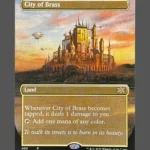 City of Brass Holo MTG Proxy | Double Masters 2022