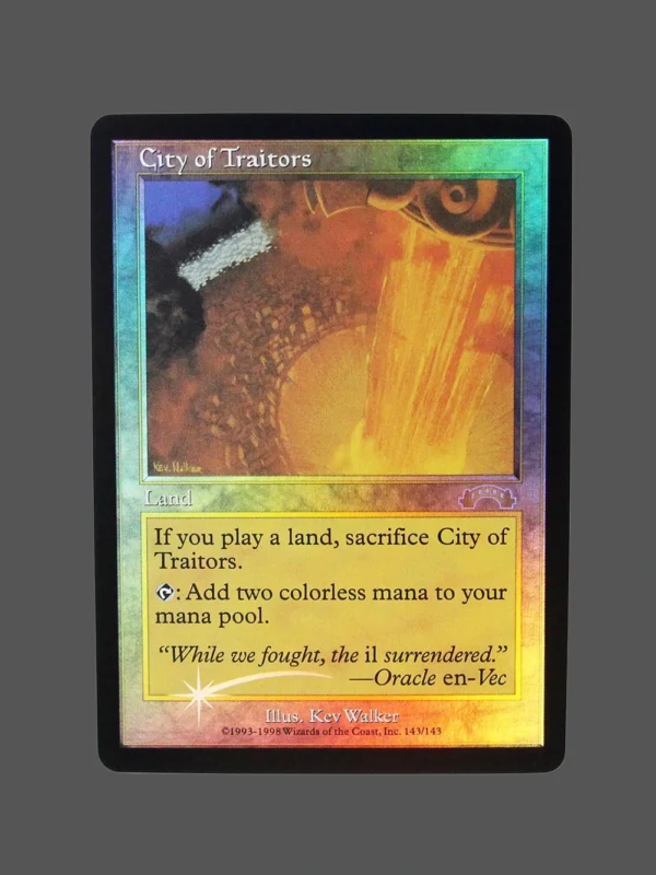City of Traitors Foil MTG Proxy | Urza's Saga