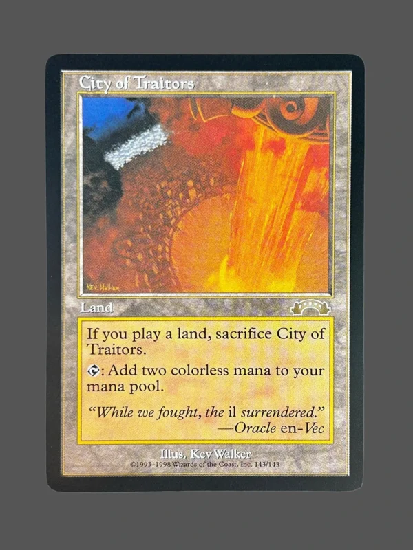 City of Traitors Regular MTG Proxy | Urza's Saga