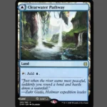 Clearwater Pathway Holo MTG Proxy | Zendikar Rising