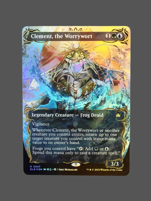 Clement, the Worrywort Raised Foil MTG Proxy | The Brothers' War