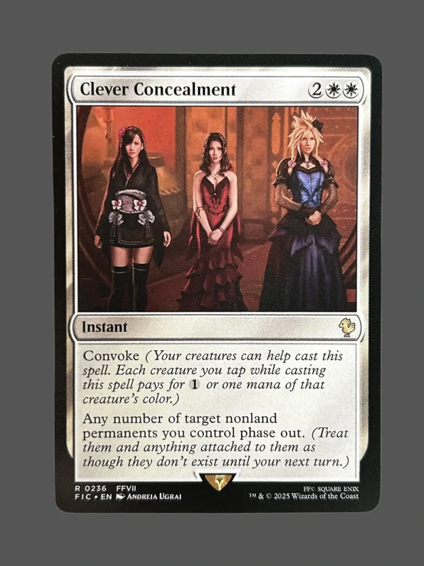 Clever Concealment Holo MTG Proxy | Final Fantasy
