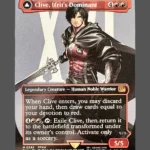 Clive, Ifrit's Dominant Holo MTG Proxy | Final Fantasy