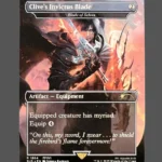 Clive's Invictus Blade Holo MTG Proxy | Secret Lair Drop