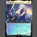 Cloud, Midgar Mercenary Foil MTG Proxy | Final Fantasy