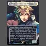 Cloud, Midgar Mercenary Foil MTG Proxy | PRM