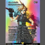 Cloud Strife Foil MTG Proxy | Final Fantasy Commander