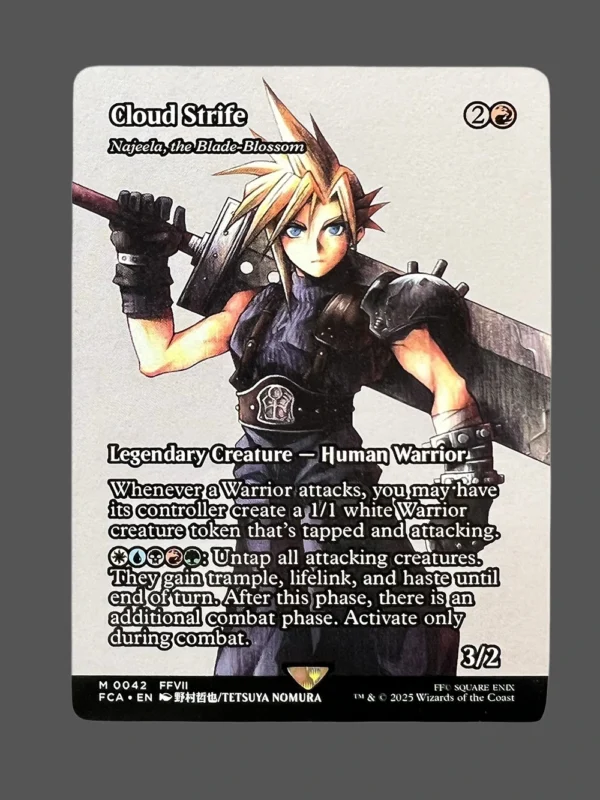 Cloud Strife Holo MTG Proxy | Final Fantasy